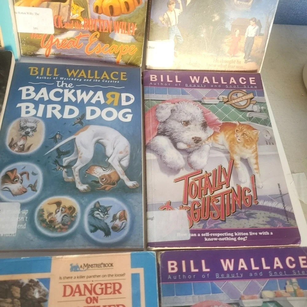 Bill Wallace Childrens Chapter Book Lot 17 Books Youth Homeschool Teacher PB